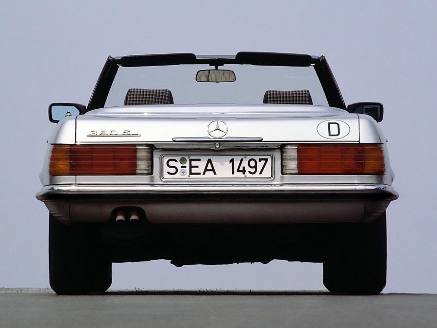  Mercedes-Benz 380 SL 1980 года  (фото 9 из 9)